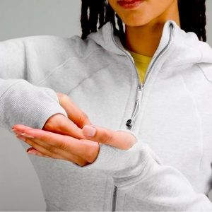 Lululemon Scuba full-Zip Cropped